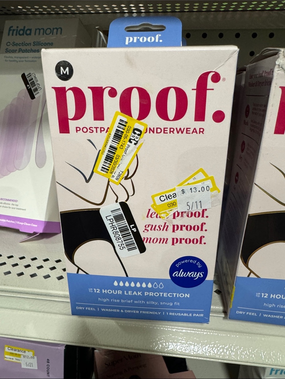 Proof Postpartum Underwear